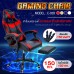 BG Furniture เก้าอี้เกมมิ่ง Raching Gaming Chair เก้าอี้เกมส์ เก้าอี้เล่นเกม รุ่น E-02B (ฺRed)